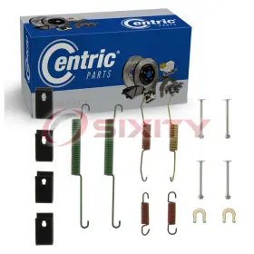 Sx-nrw1 Centric Parts Premium Rear Drum Brake Hardware Kit For 2007-2020 Honda Fit Shoe Service Tz
