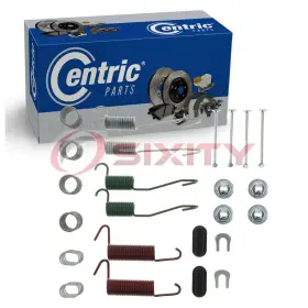 Sx-w1t8 Centric Parts Premium Rear Drum Brake Hardware Kit For 1986-1989 Ford Aerostar Shoe To