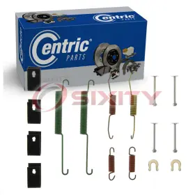 Sx-1k56 Centric Parts Rear Drum Brake Hardware Kit For 1997-2000 Acura El Shoe Service Zt