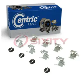 Sx-e0kx Centric Parts Front Disc Brake Hardware Kit For 2006-2018 Toyota Yaris Pad Service Kj