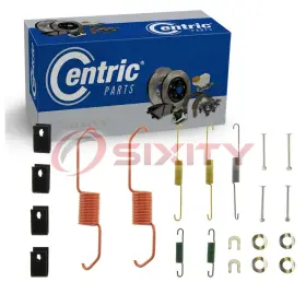 Sx-mn22 Centric Parts Rear Drum Brake Hardware Kit For 1997-2001 Honda Cr-v Shoe Service Rz
