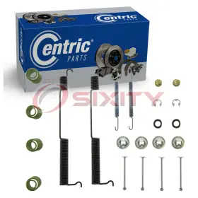 Sx-zh8q Centric Parts Rear Drum Brake Hardware Kit For 1992-2000 Gmc Yukon Shoe Service Nh