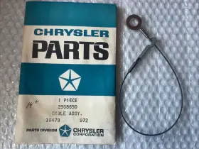 Plymouth.1960-1970-14 Chrysler 2908650 Drum Brake Self Adjuster Cable. Oem Mopar. Dodge Inch