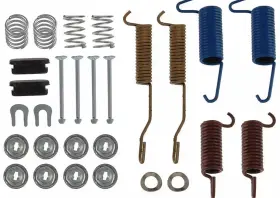 Hw7144 Cq Drum Brake Hardware Kit Fitsford - Bronco 1966-1975 Rear F-series Pi