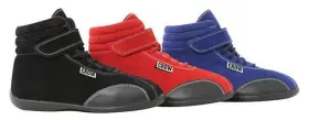 22030bk Crow Safety Gear Mid Top Shoes Black Size 3