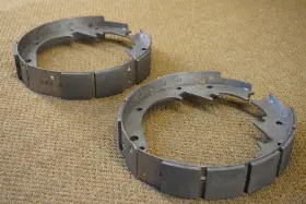 Delco 5461965 Oem Gm 1963 1964 Corvette J65 Sintered Metallic Brake Shoes Rear 10 X 2