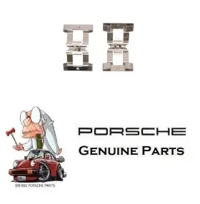 340-02013 Dfc Porsche 911 Boxster Cayman Front Disc Brake Hardware Kit 34002013