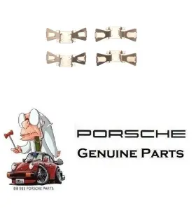 9p1615157 Dfc 340-02019 Porsche 911 Boxster Cayman Front Disc Brake Hardware Kit 9p1615157 Dfc 340-02019 Porsche 911 Boxster Cayman Front Disc Brake Hardware Kit