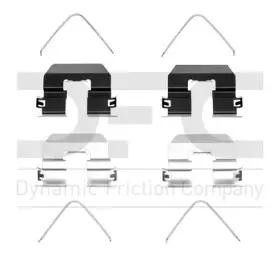 340-21015 Dfc Dynamic Friction Company Disc Brake Hardware Kit