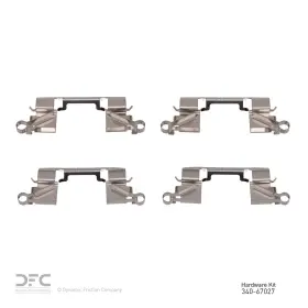 Dfc 340-67027 For Infiniti/nissan 2003-2011 Brake Hardware Kit Front Dynamic Friction Wrnty