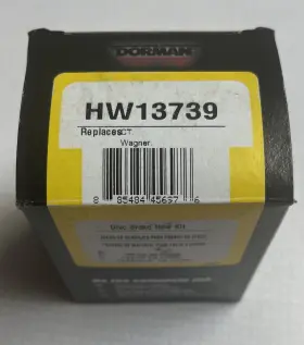 Hw13739 Dorman/first Stop Disc Brake Hardware Kit Fits Mazda Models