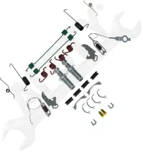 Hw2317 Dorman Drum Brake Completion Kit