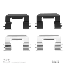 340-03029 Dynamic Friction For Hyundai 2013-2015 Brake Hardware Kit Front Warranty
