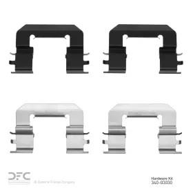 340-03030 Dynamic Friction For Hyundai/kia 2011-2016 Brake Hardware Kit Front Warranty