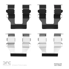340-39003 Dynamic Friction For Chrysler/dodge 1992-2012 Brake Hardware Kit Rear Warranty 340-39003 Dynamic Friction For Chrysler/dodge 1992-2012 Brake Hardware Kit Rear Warranty