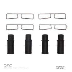 340-42001 Dynamic Friction For Am General/american Motors 1982-2006 Disc Brake Hardware Kit Front