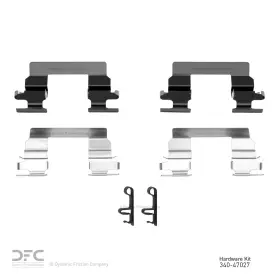 340-47027 Dynamic Friction For Chevrolet/pontiac 2003-2010 Brake Hardware Kit Front Wrnty
