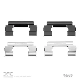 340-47030 Dynamic Friction For Cadillac/chevrolet 2004-2009 Brake Hardware Kit Front