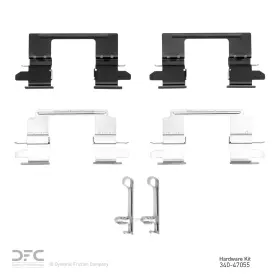 340-47055 Dynamic Friction For Chevrolet/gmc 2015-2020 Brake Hardware Kit Rear Warranty