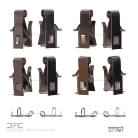 340-47059 Dynamic Friction For Chevrolet/gmc 1994-2023 Brake Hardware Kit Front Warranty