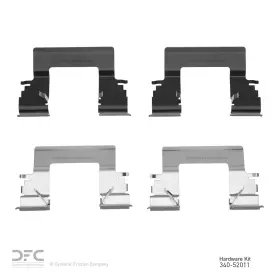 340-52011 Dynamic Friction For Pontiac 2008-2009 Brake Hardware Kit Front Warranty