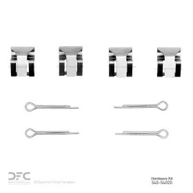 340-54020 Dynamic Friction For Ford 1978-1980 Brake Hardware Kit Front 1 Year Warranty