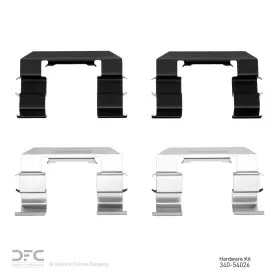 340-54026 Dynamic Friction For Ford 2008-2011 Brake Hardware Kit Front 1 Year Warranty