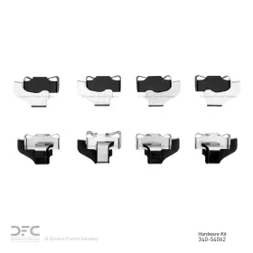 340-54062 Dynamic Friction For Ford 2010-2012 Brake Hardware Kit Rear 1 Year Warranty