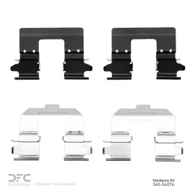 340-54076 Dynamic Friction For Ford 2015-2021 Brake Hardware Kit Rear 1 Year Warranty