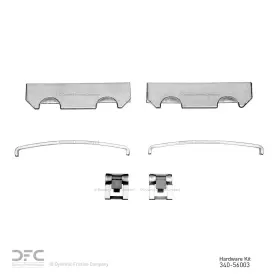 340-56003 Dynamic Friction For American Motors/ford 1972-1980 Brake Hardware Kit Front