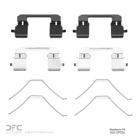 340-59036 Dynamic Friction For Acura/honda 2005-2016 Brake Hardware Kit Front Warranty