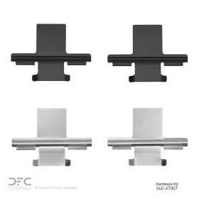 340-67007 Dynamic Friction For Nissan 1981-1986 Brake Hardware Kit Front 1 Year Warranty