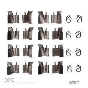 340-72015 Dynamic Friction For Freightliner 2012-2020 Brake Hardware Kit Front Or Rear
