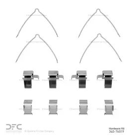 340-76019 Dynamic Friction For Toyota 1991-1997 Brake Hardware Kit Front 1 Year Warranty