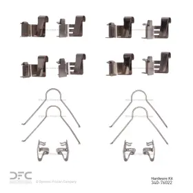 340-76022 Dynamic Friction For Lexus/toyota 1987-1993 Disc Brake Hardware Kit Front Wrnty 340-76022 Dynamic Friction For Lexus/toyota 1987-1993 Disc Brake Hardware Kit Front Wrnty