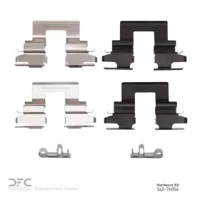 340-76056 Dynamic Friction For Toyota 2002-2008 Brake Hardware Kit Rear 1 Year Warranty