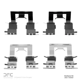 340-76060 Dynamic Friction For Toyota 2001-2003 Brake Hardware Kit Rear 1 Year Warranty