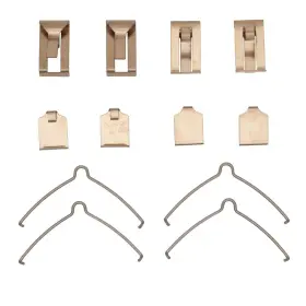 340-80002 Dynamic Friction For Mazda 1982-1984 Brake Hardware Kit Front 1 Year Warranty