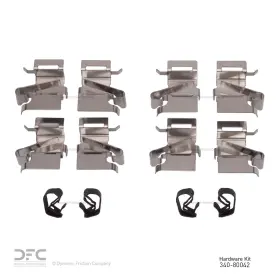 340-80042 Dynamic Friction For Mazda 2014-2018 Brake Hardware Kit Front 1 Year Warranty