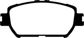 Dp41642r Ebc Yellowstuff Brake Pads Fits 06-07 Lexus Gs300