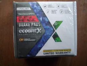 Esb1157 Ecobrex 1 Full Set Professional Oe Style Metallic Brake Pads