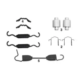 E-11493 Euclid Drum Brake Hardware Kit Front Steer Axle 15 Inch