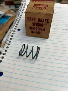 96h-2139-b Ford Parking Brake Spring Usa One In The Box