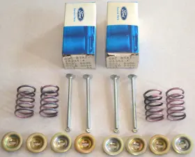 B5az-2a094-a Ford Nos 1955-1959 And Thunderbird Brake Shoe Hold Down Kits With Spring Pin Cups