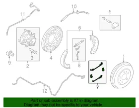 Cp9z-2a225-a Ford Genuine Repair Kit #2