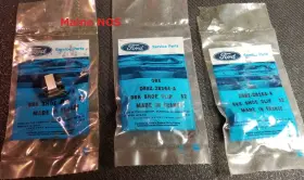 D8rz-2b164-a Ford Oem Brake Shoe Anti-rattle Clips Qty 3