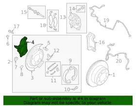 Hc3z-2b636-c Ford Genuine Mount Plate #2