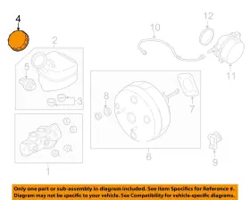 Bv6z2162a Ford Oem 12-20 C-max Cowl Components On Dash Panel-filler Cap