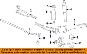 Dc3z3105a Ford Oem 13-16 F-250 Super Duty Suspension Components-spindle
