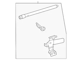 13555028 Gm Genuine Disc Brake Anti-rattle Clip